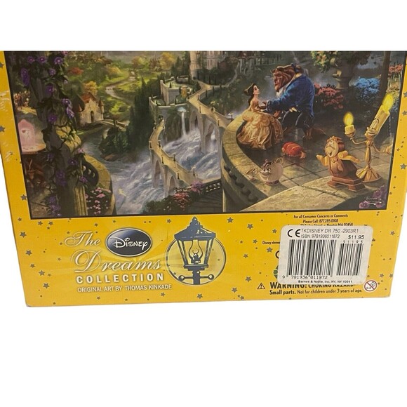Disney Beauty And The Beast 750 Piece Puzzle - Thomas Kinkade - Picture 8 of 11